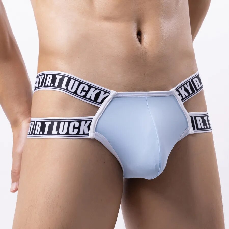 Lucky Dual Strap Thong | dmunderwear detail image 6