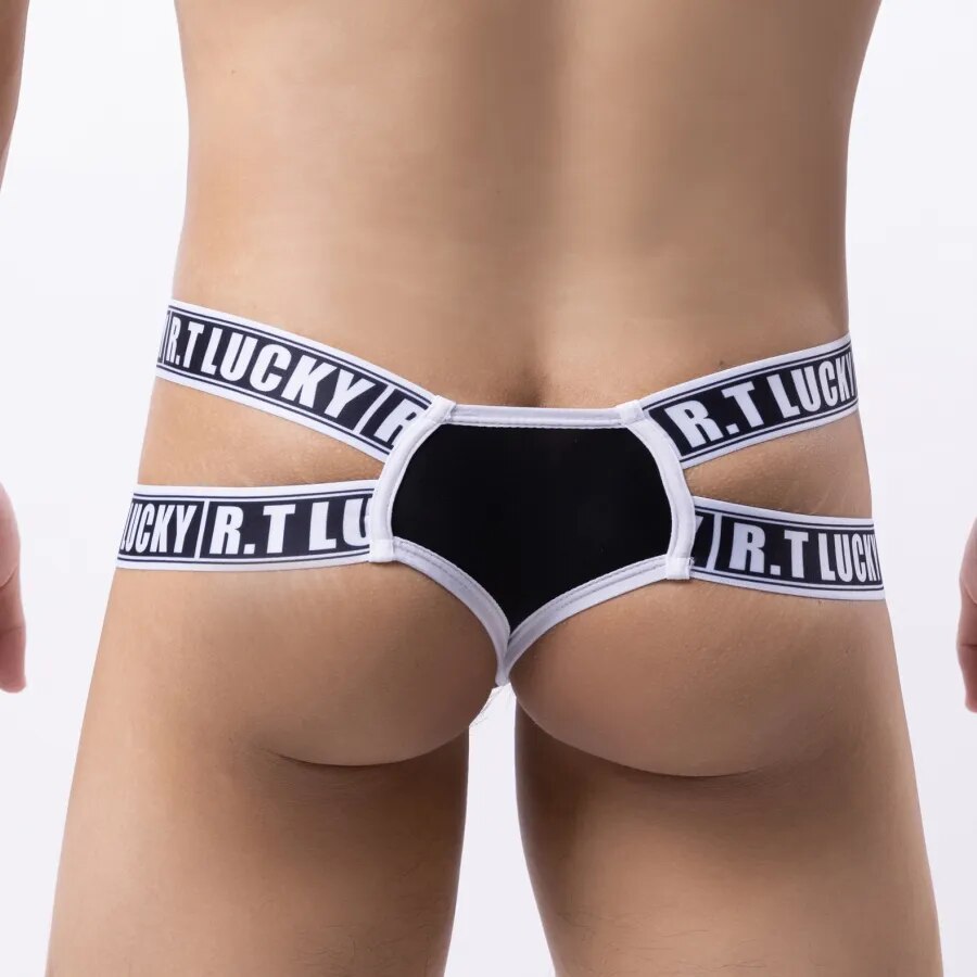 Lucky Dual Strap Thong | dmunderwear detail image 9