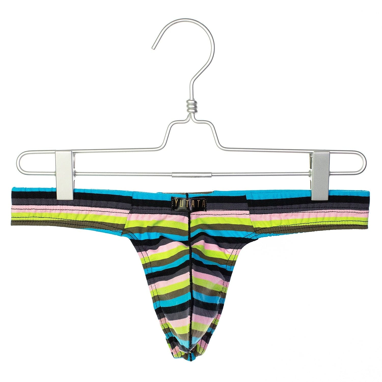 Lush Striped Thong | dmunderwear detail image 8
