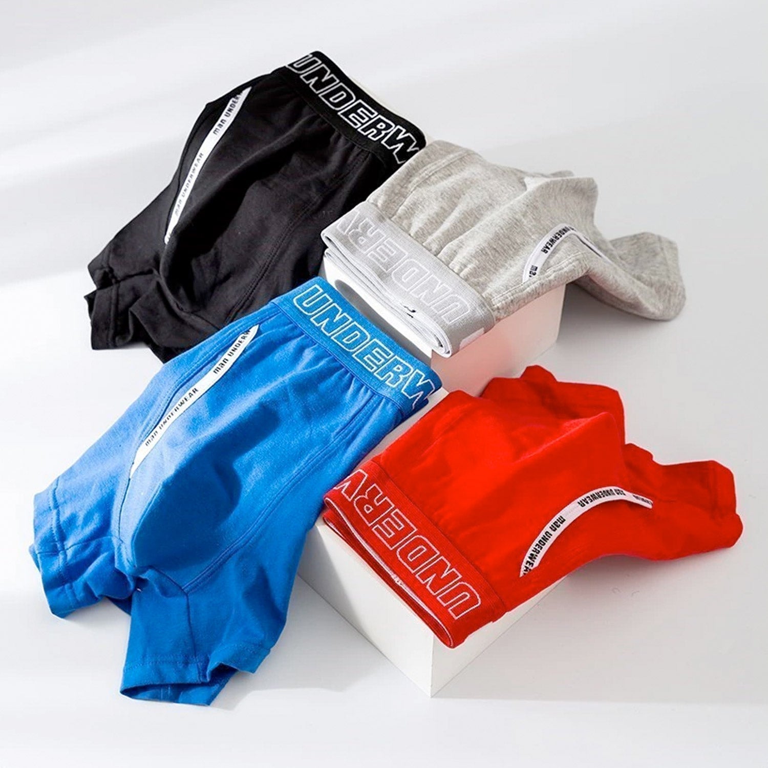 ORVLS Man Basic Accent Boxer Brief 6-Pack | dmunderwear detail image 3