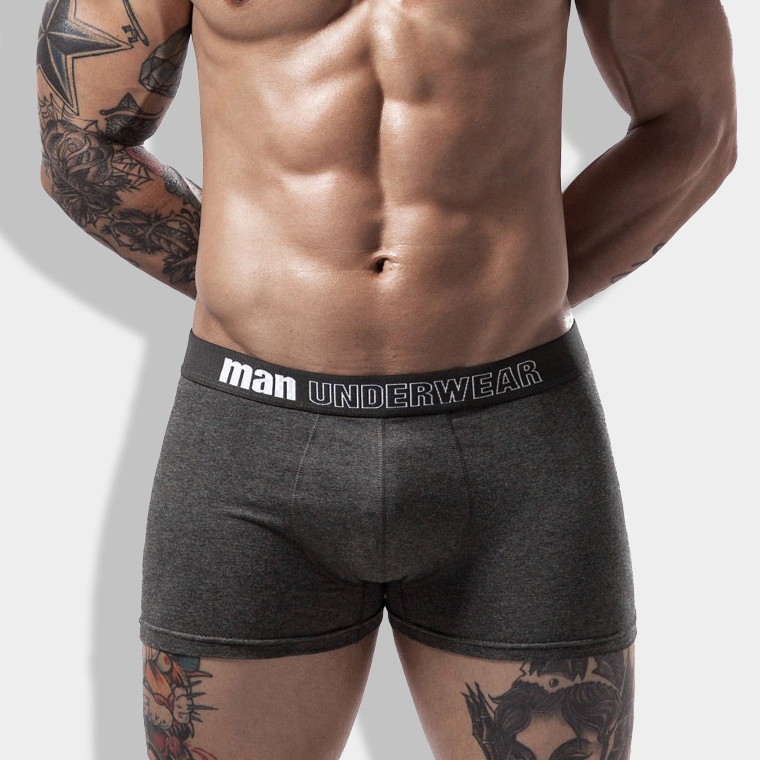 Man Basic Boxer Briefs 6-Pack | dmunderwear detail image 2