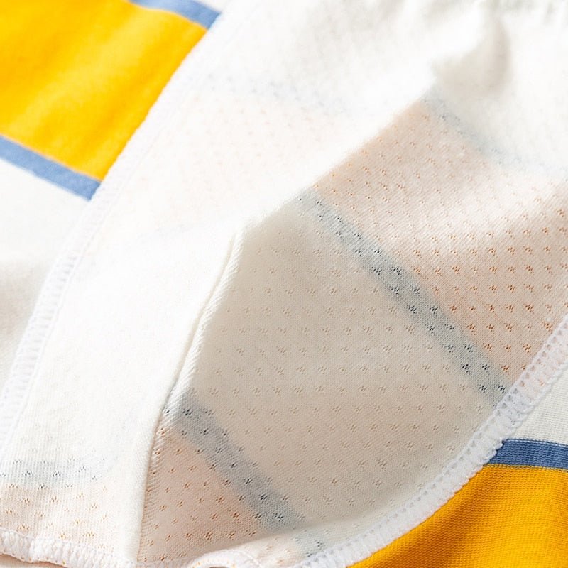 Man Basic Striped Boxer Briefs | dmunderwear detail image 6