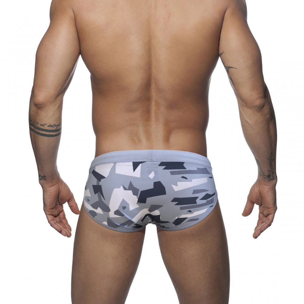 ORVLS Modern Camo Swim Briefs | dmunderwear detail image 3