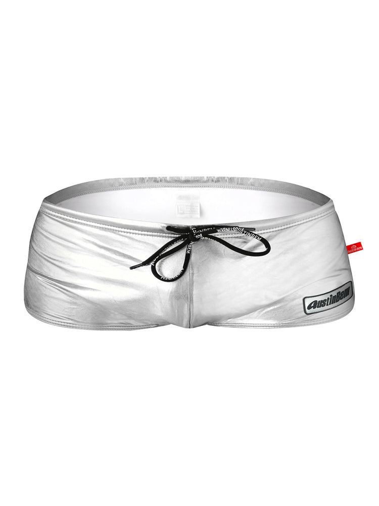 Men's Fashionable Flash Swim Fitness Trunks | dmunderwear detail image 2