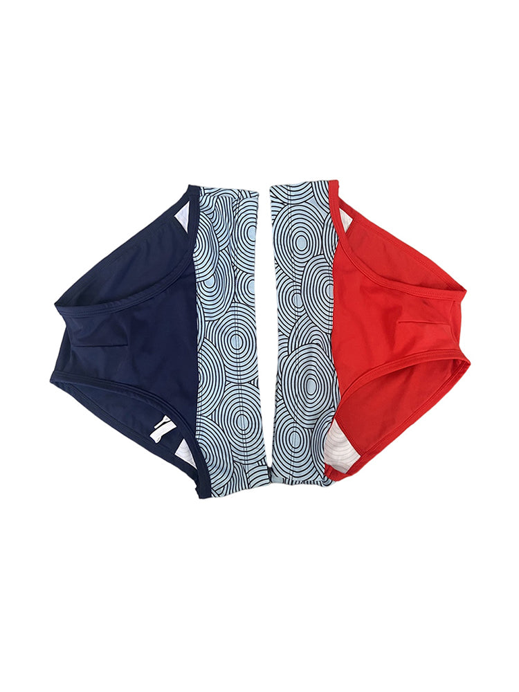 Men's 3D Pouch Low-Rise Sexy Swim Brief | dmunderwear detail image 11