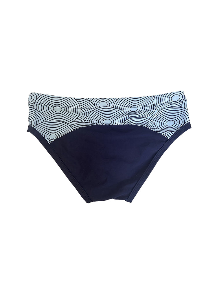Men's 3D Pouch Low-Rise Sexy Swim Brief | dmunderwear detail image 16