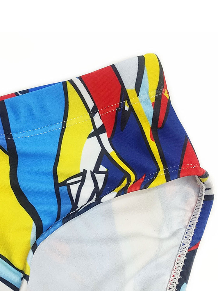 Men's 3D Pouch Sexy Quick-Dry Swim Briefs | dmunderwear detail image 12