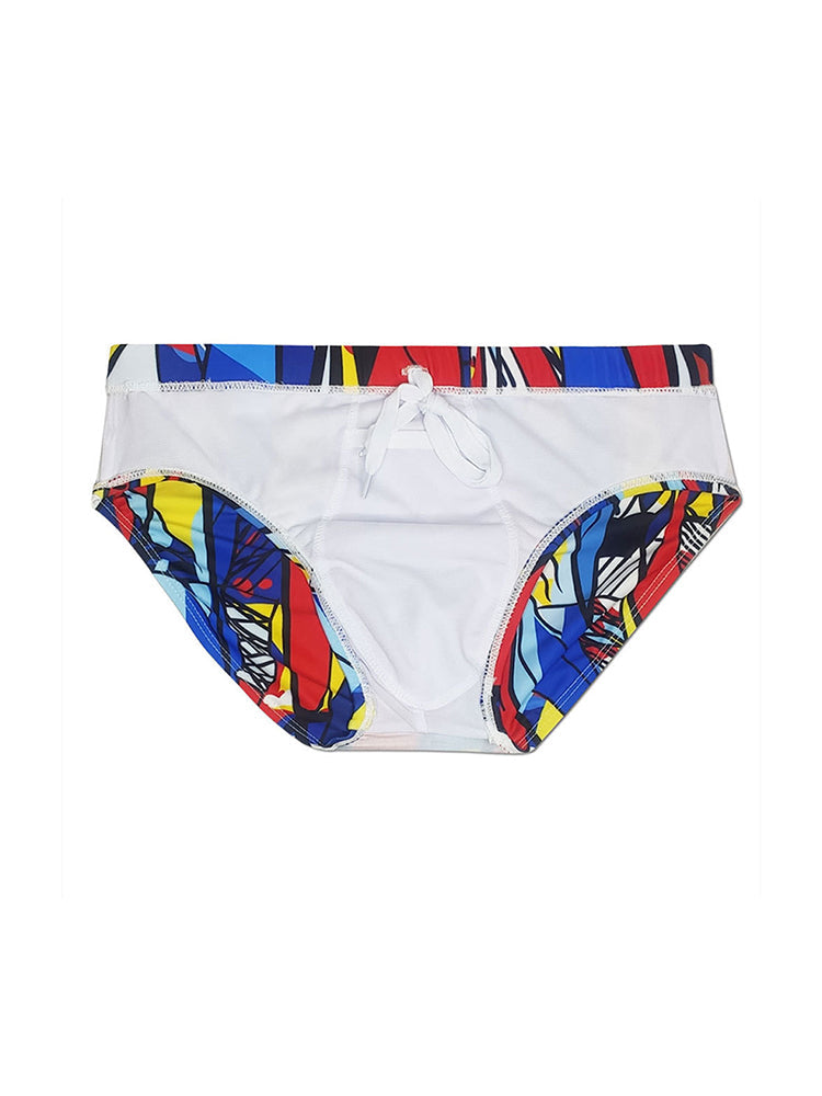 Men's 3D Pouch Sexy Quick-Dry Swim Briefs | dmunderwear detail image 15