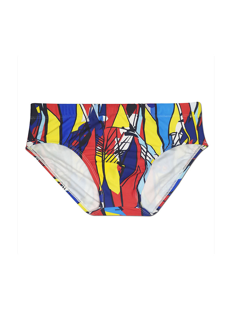 Men's 3D Pouch Sexy Quick-Dry Swim Briefs | dmunderwear detail image 16