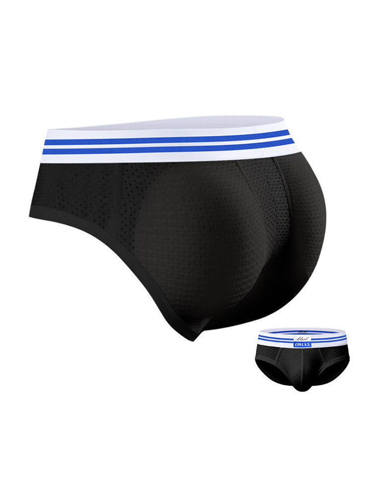 Men's Air Mesh Supportive Fit Seamless Comfort Briefs | dmunderwear detail image 14