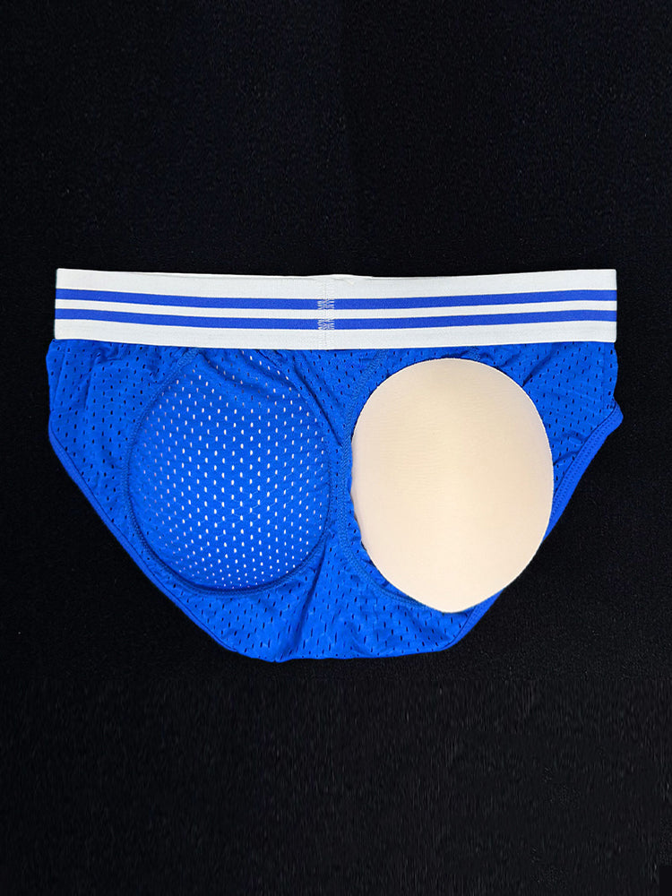 Men's Air Mesh Supportive Fit Seamless Comfort Briefs | dmunderwear detail image 15