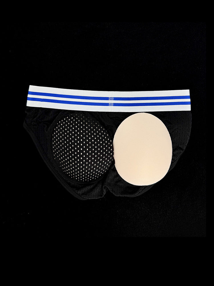 Men's Air Mesh Supportive Fit Seamless Comfort Briefs | dmunderwear detail image 16