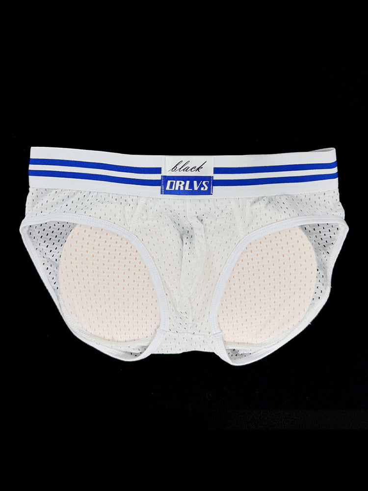 Men's Air Mesh Supportive Fit Seamless Comfort Briefs | dmunderwear detail image 17