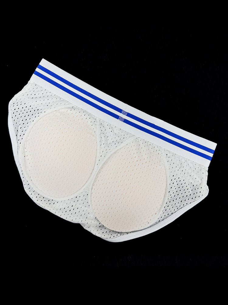 Men's Air Mesh Supportive Fit Seamless Comfort Briefs | dmunderwear detail image 18