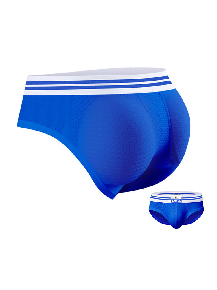 Men's Air Mesh Supportive Fit Seamless Comfort Briefs | dmunderwear detail image 2