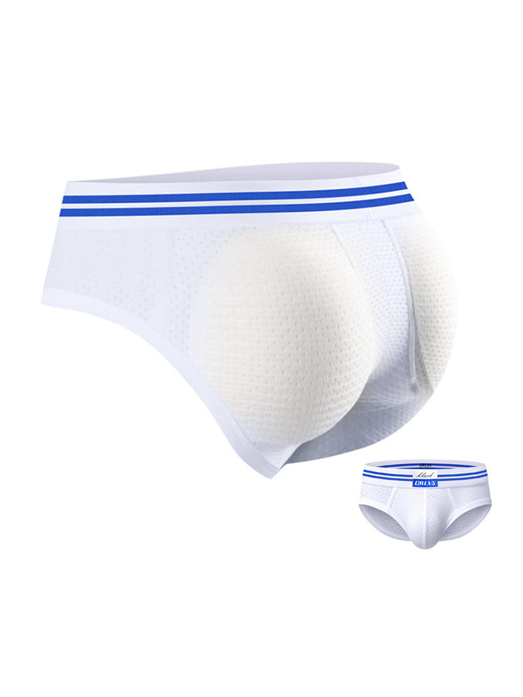 Men's Air Mesh Supportive Fit Seamless Comfort Briefs | dmunderwear detail image 8