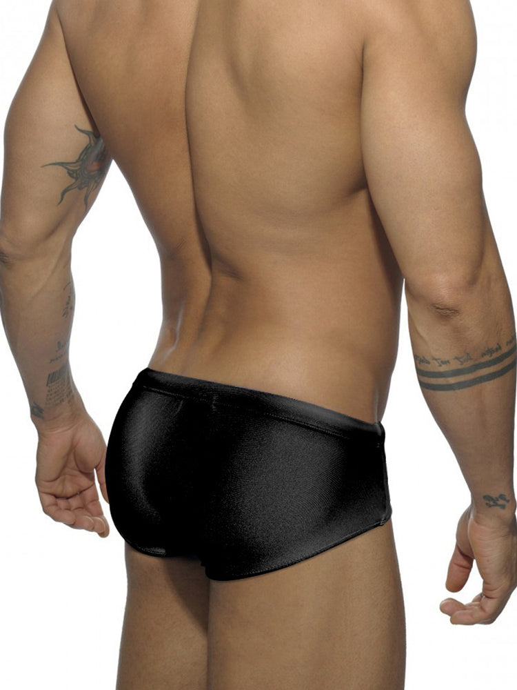 Men's Anti-Odor Sporty Cut Solid Color Swim Briefs | dmunderwear detail image 18
