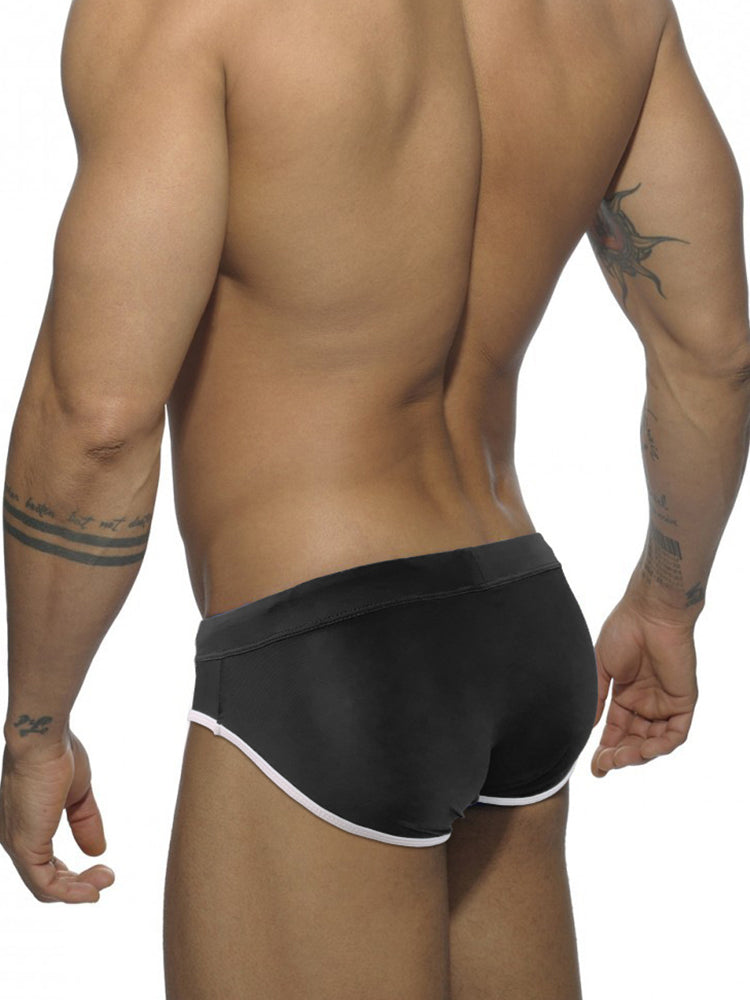 Men's Antibacterial Quick-Dry Expanded Pouch Swim Briefs | dmunderwear detail image 16