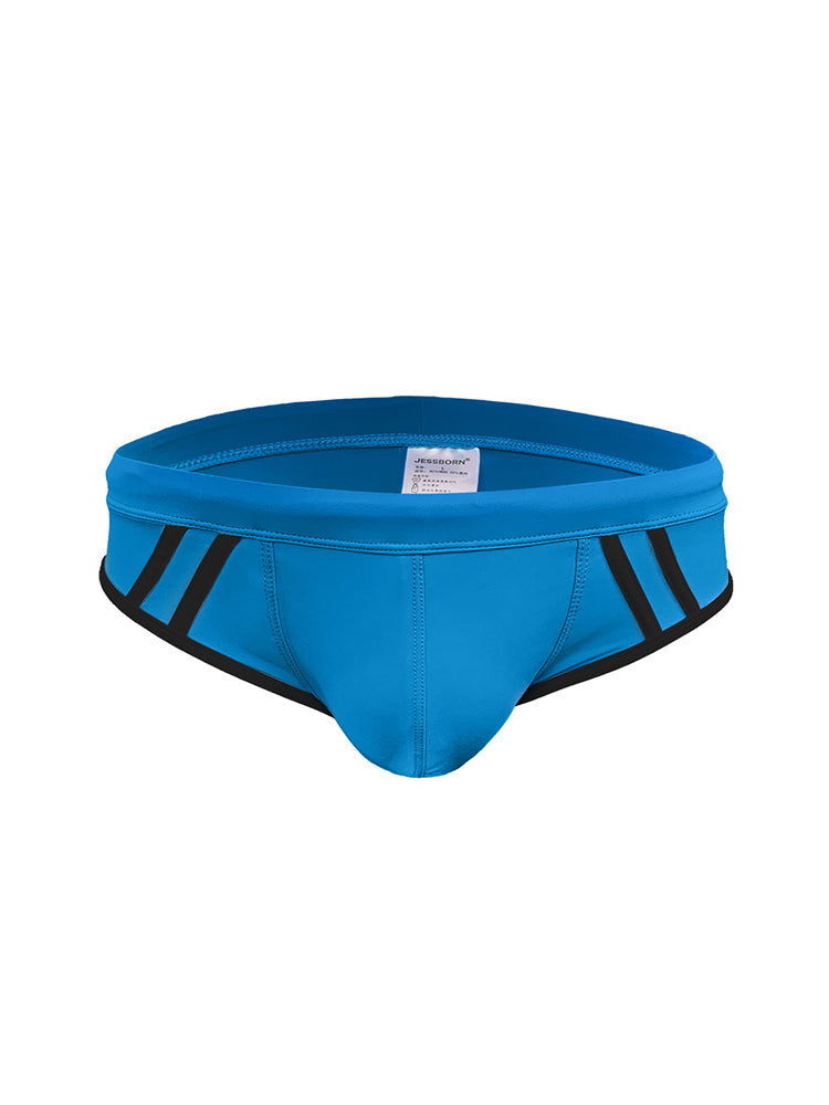 Men's Antibacterial Quick-Dry Expanded Pouch Swim Briefs | dmunderwear detail image 2