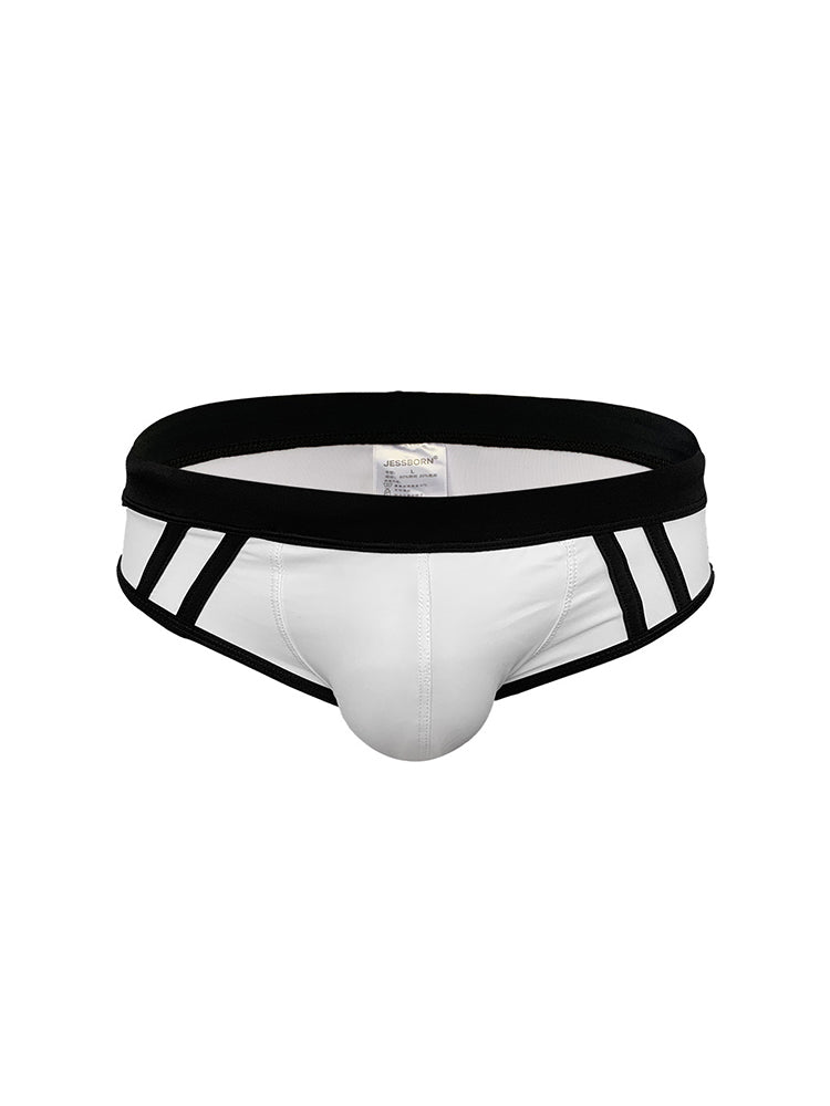 Men's Antibacterial Quick-Dry Expanded Pouch Swim Briefs | dmunderwear detail image 20