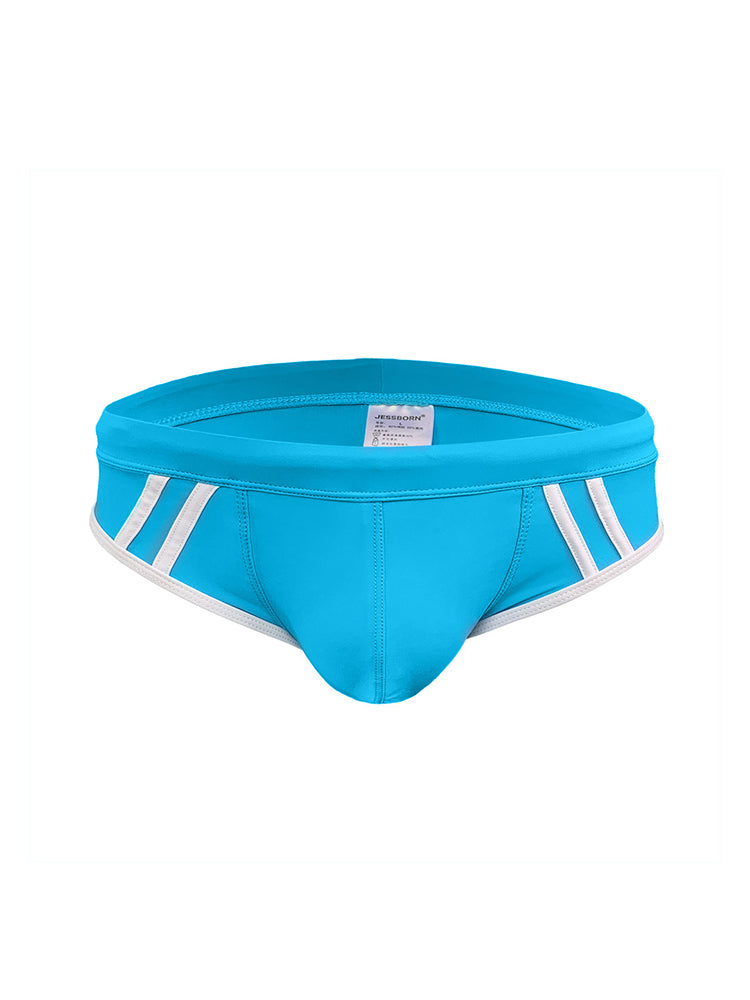Men's Antibacterial Quick-Dry Expanded Pouch Swim Briefs | dmunderwear detail image 8