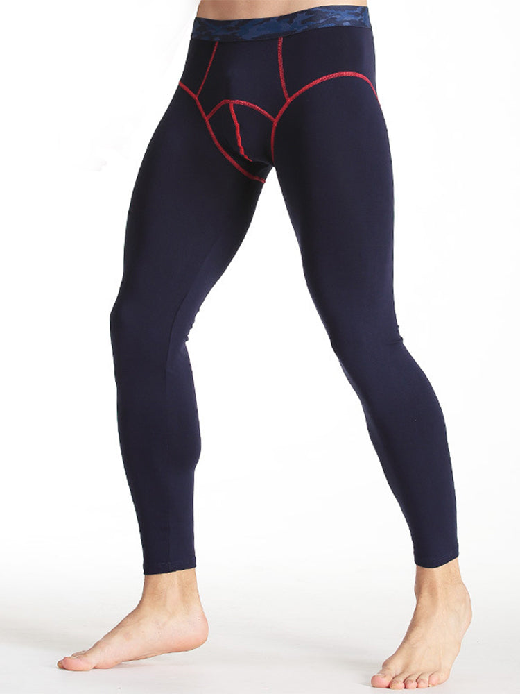 Men's Autumn Johns Underwear 2 in 1 Design Warm Polyester Tights | dmunderwear detail image 17