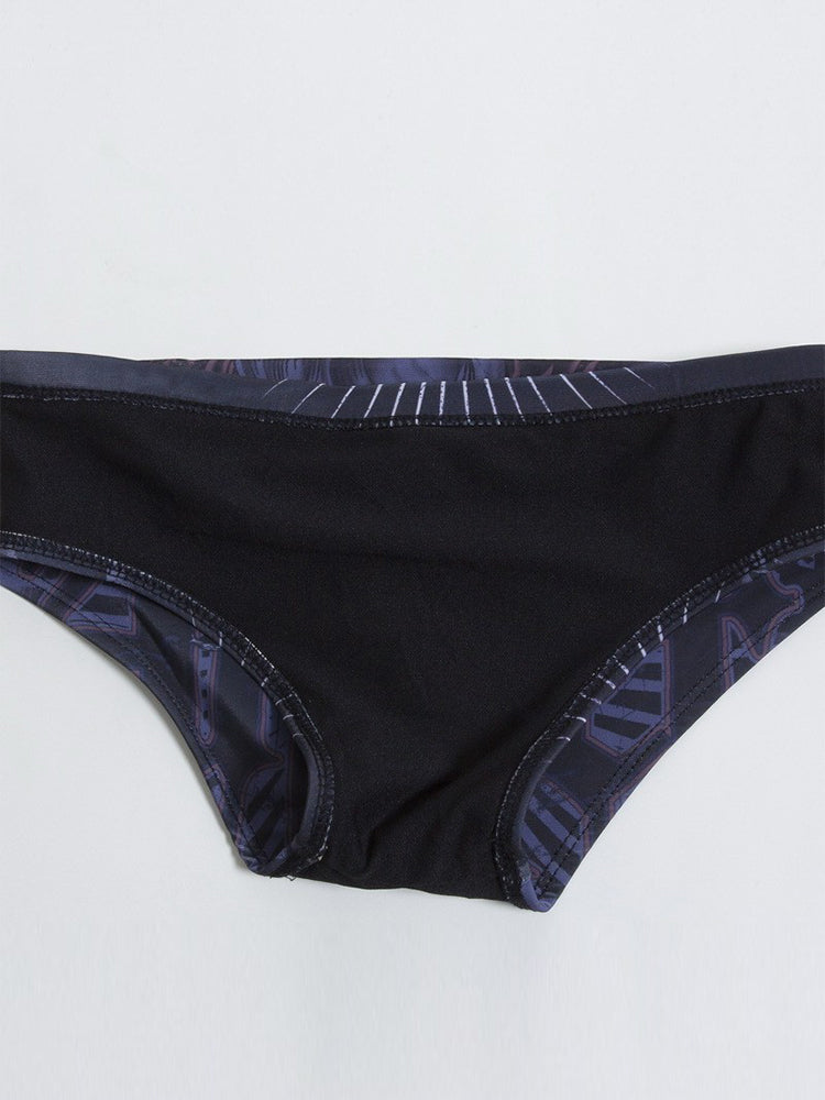 Men's Bold Prints Full Coverage Eco-Friendly Swim Trunks | dmunderwear detail image 19
