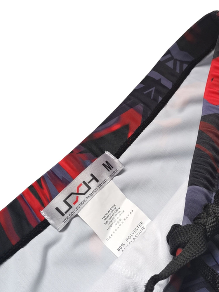 Men's Bold Prints Odor-Control Comfortable & Supportive Swim Briefs | dmunderwear detail image 7