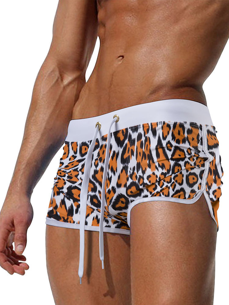 Men's Bold Prints Quick-Dry Pocket Swim Shorts & Trunks | dmunderwear detail image 3