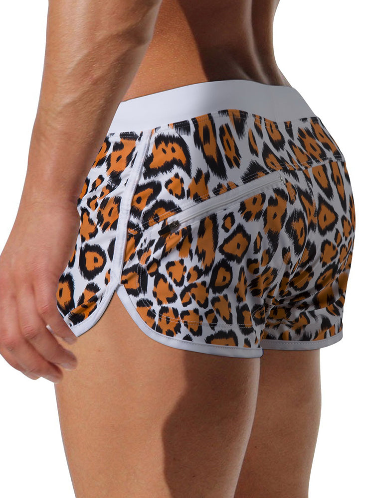 Men's Bold Prints Quick-Dry Pocket Swim Shorts & Trunks | dmunderwear detail image 5