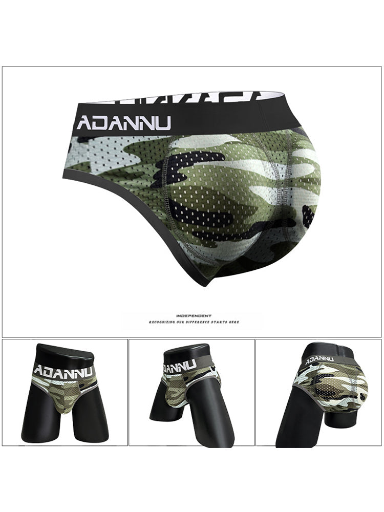 Men's Breathable Mesh Hip-Lifting Briefs | dmunderwear