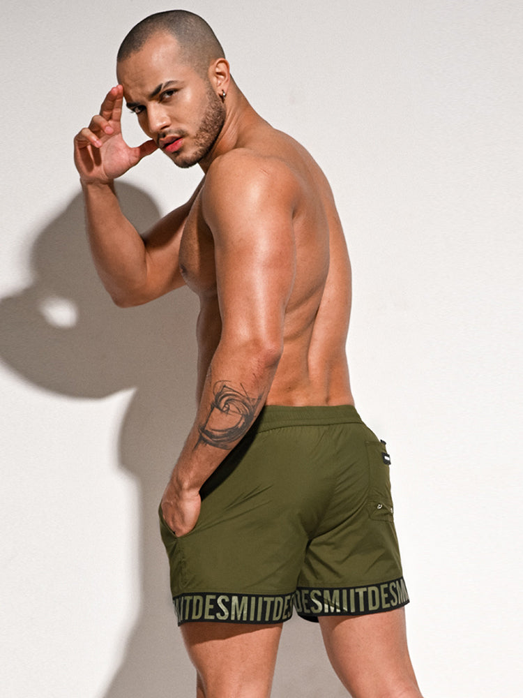 Men's Breathable Moisture-Wicking Board Shorts | dmunderwear detail image 6