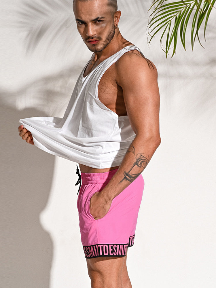 Men's Breathable Moisture-Wicking Board Shorts | dmunderwear detail image 9