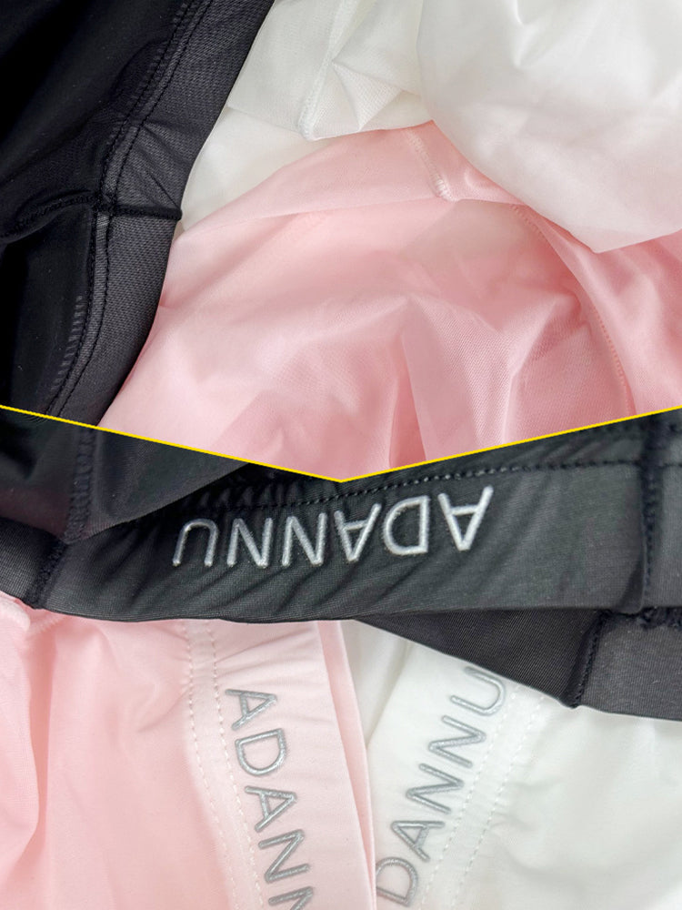 Men's Lightweight Semi-See-Through Sports Pants with Spacious Pouch | dmunderwear detail image 9