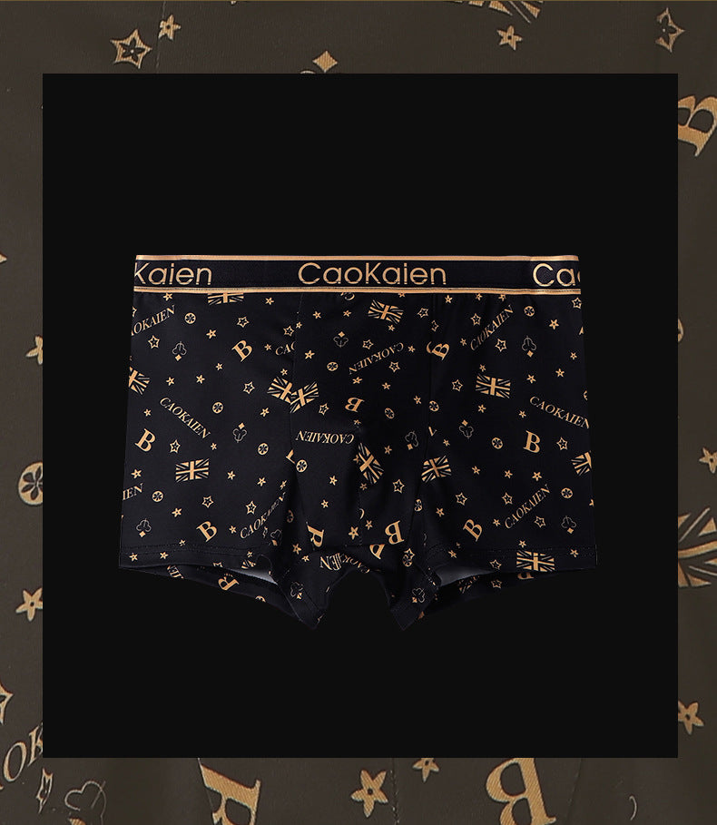 Men's briefs Breathable sport shorts Light luxury briefs Men's boxer shorts head | dmunderwear detail image 13