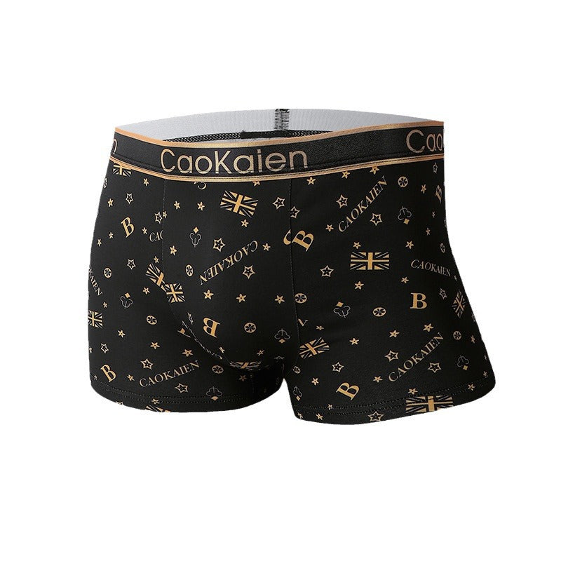 Men's briefs Breathable sport shorts Light luxury briefs Men's boxer shorts head | dmunderwear detail image 4