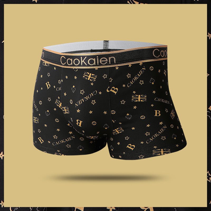 Men's briefs Breathable sport shorts Light luxury briefs Men's boxer shorts head | dmunderwear detail image 8