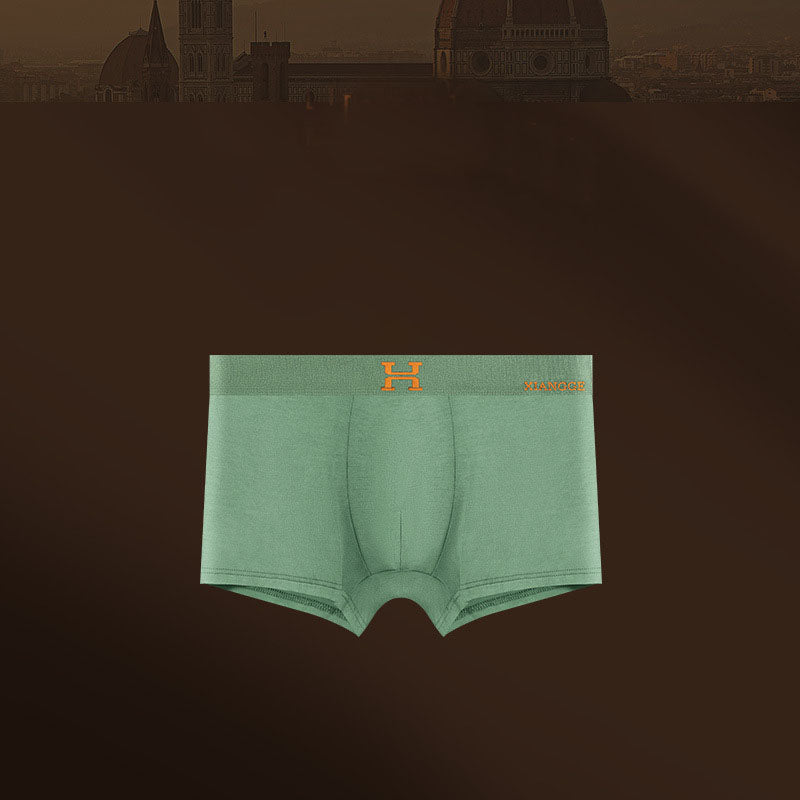 Men's briefs Warm Modal thin boxer shorts Boxer briefs | dmunderwear detail image 10