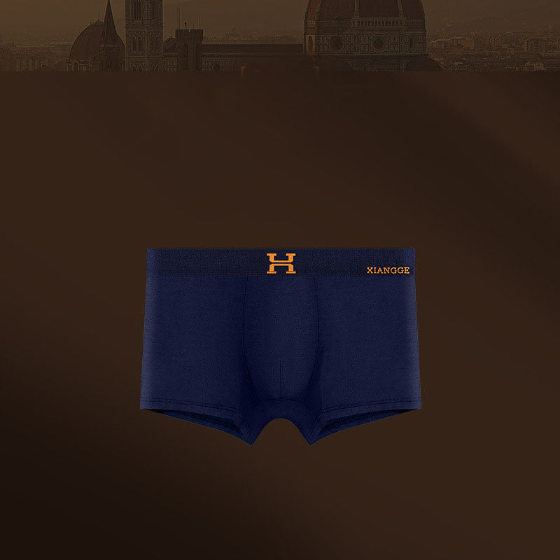 Men's briefs Warm Modal thin boxer shorts Boxer briefs | dmunderwear detail image 9
