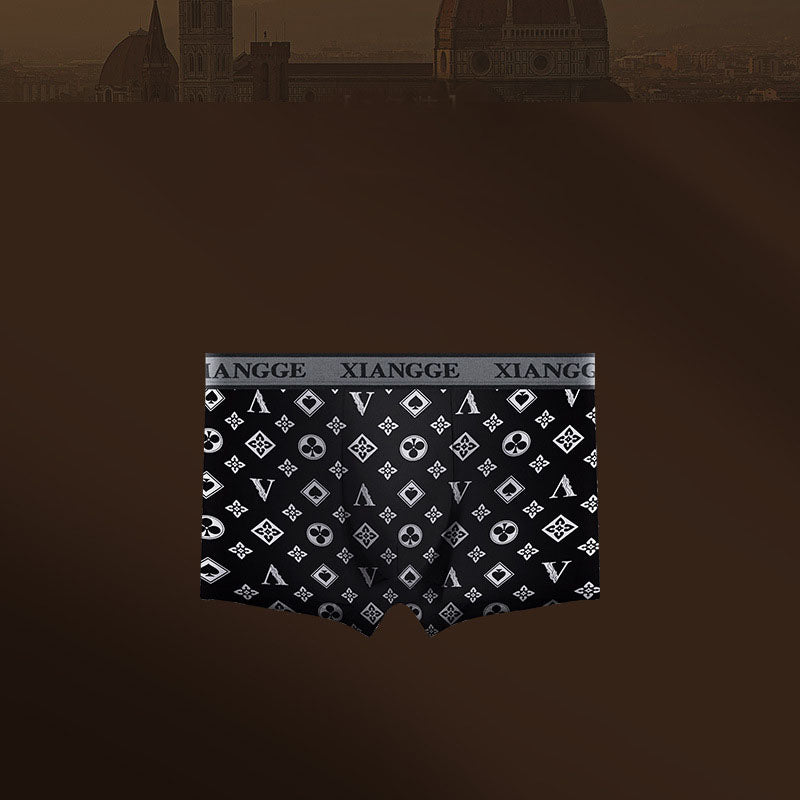 Men's briefs Warm Modal thin boxer shorts Boxer briefs | dmunderwear detail image 10