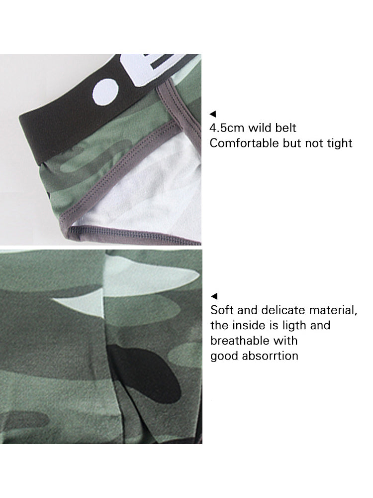 Men's Camouflage Low-Rise Sport brief | dmunderwear detail image 6