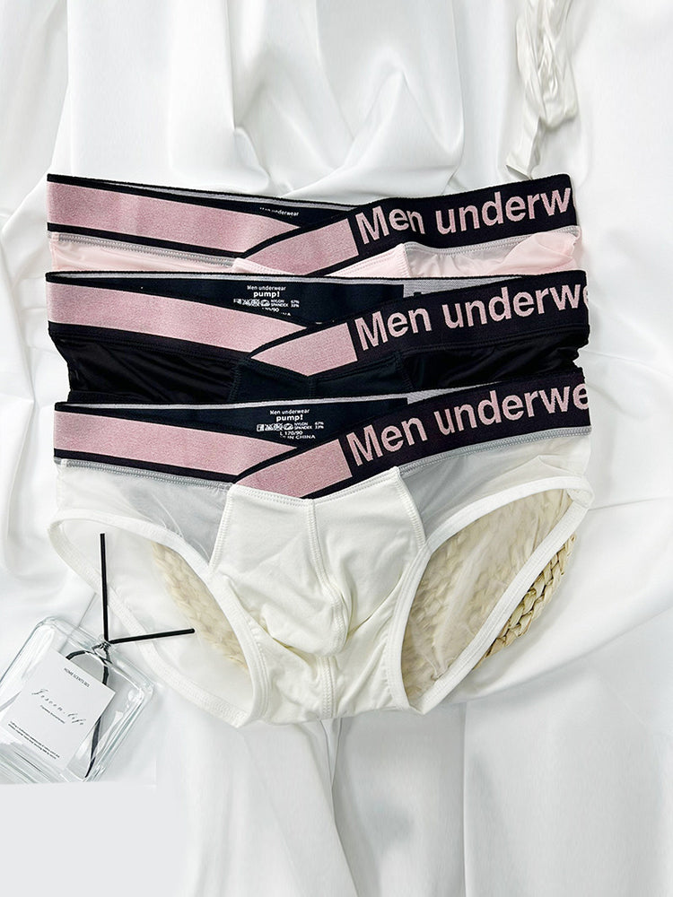 Men's Contoured Pouch Sheer Breathable Brief | dmunderwear detail image 12