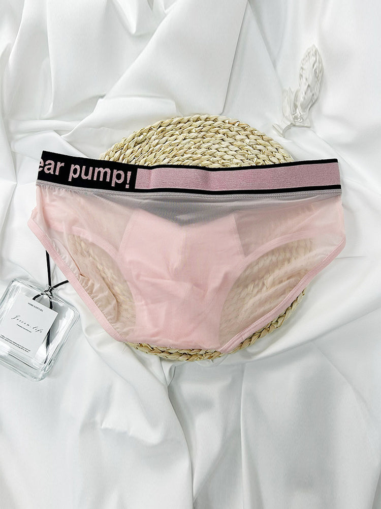 Men's Contoured Pouch Sheer Breathable Brief | dmunderwear detail image 15