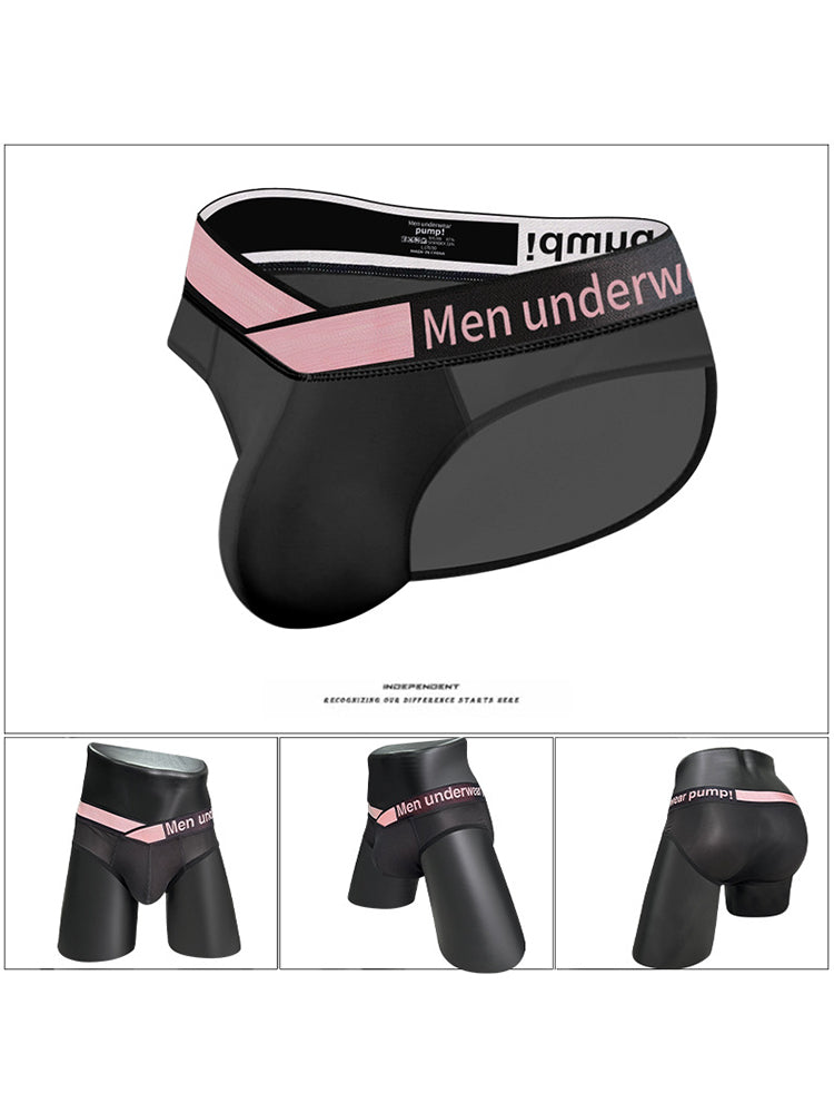 Men's Contoured Pouch Sheer Breathable Brief | dmunderwear detail image 5