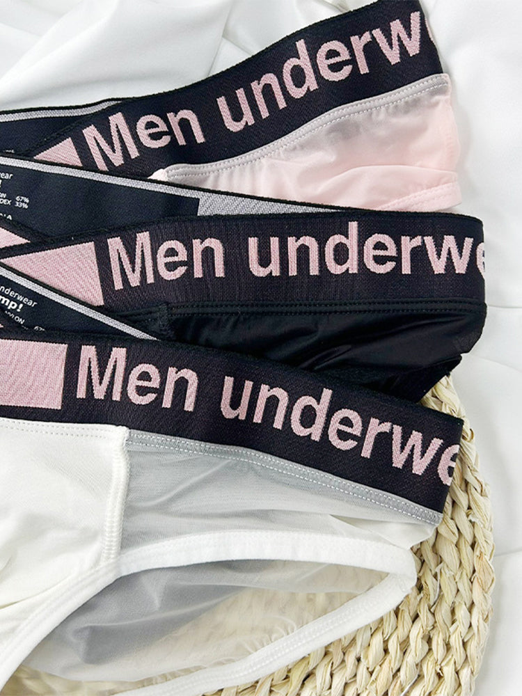 Men's Contoured Pouch Sheer Breathable Brief | dmunderwear detail image 9