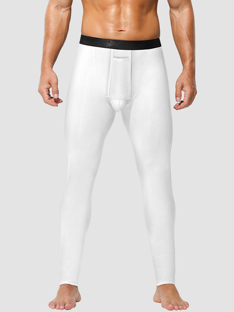 Men's Cozy Warm-Touch Active Fit Separated Pouch Thermal Bottoms | dmunderwear detail image 10
