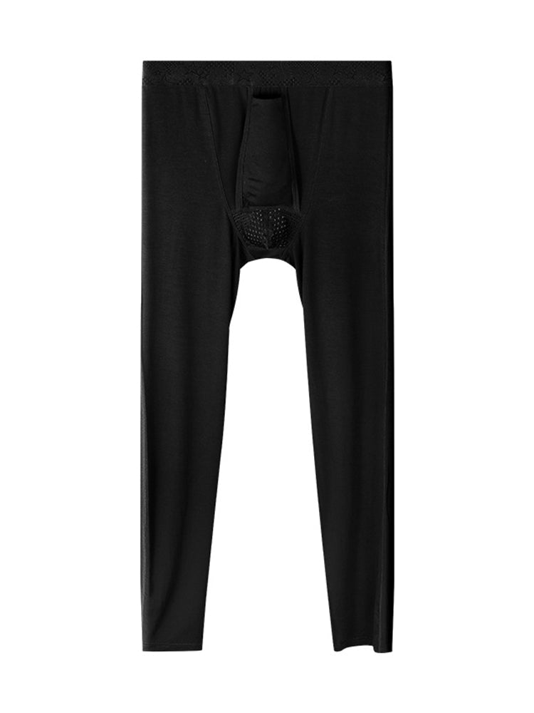 Men's Cozy Warm-Touch Active Fit Separated Pouch Thermal Bottoms | dmunderwear detail image 2