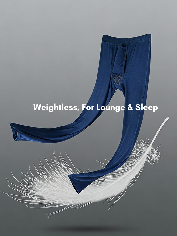 Men's Cozy Warm-Touch Active Fit Separated Pouch Thermal Bottoms | dmunderwear detail image 6