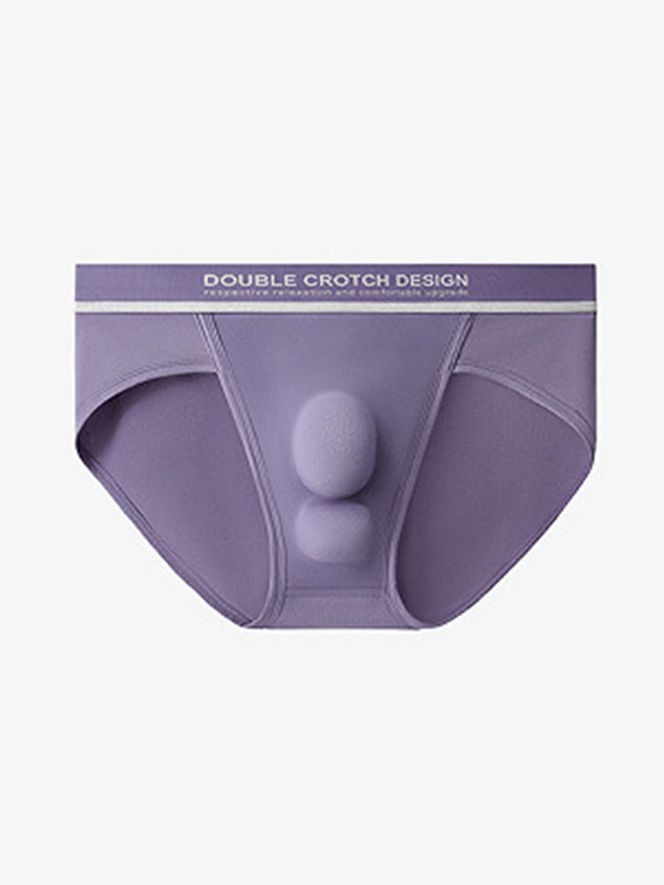 Men's Double-Crotch Separation Ultra-Soft Modal Briefs | dmunderwear detail image 13