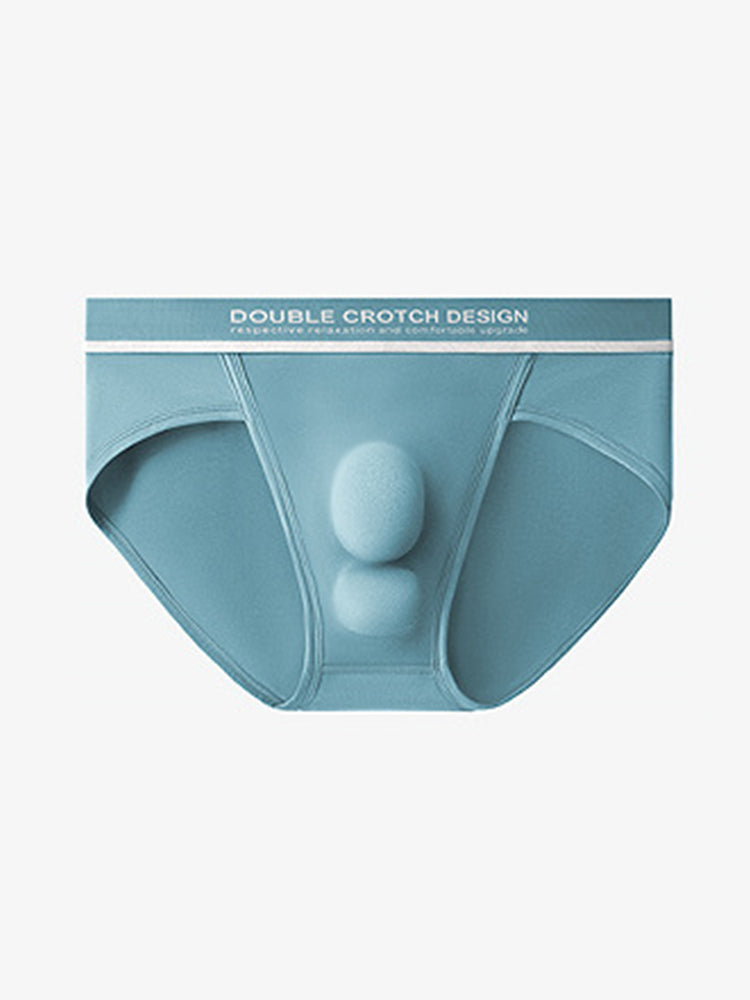 Men's Double-Crotch Separation Ultra-Soft Modal Briefs | dmunderwear detail image 14